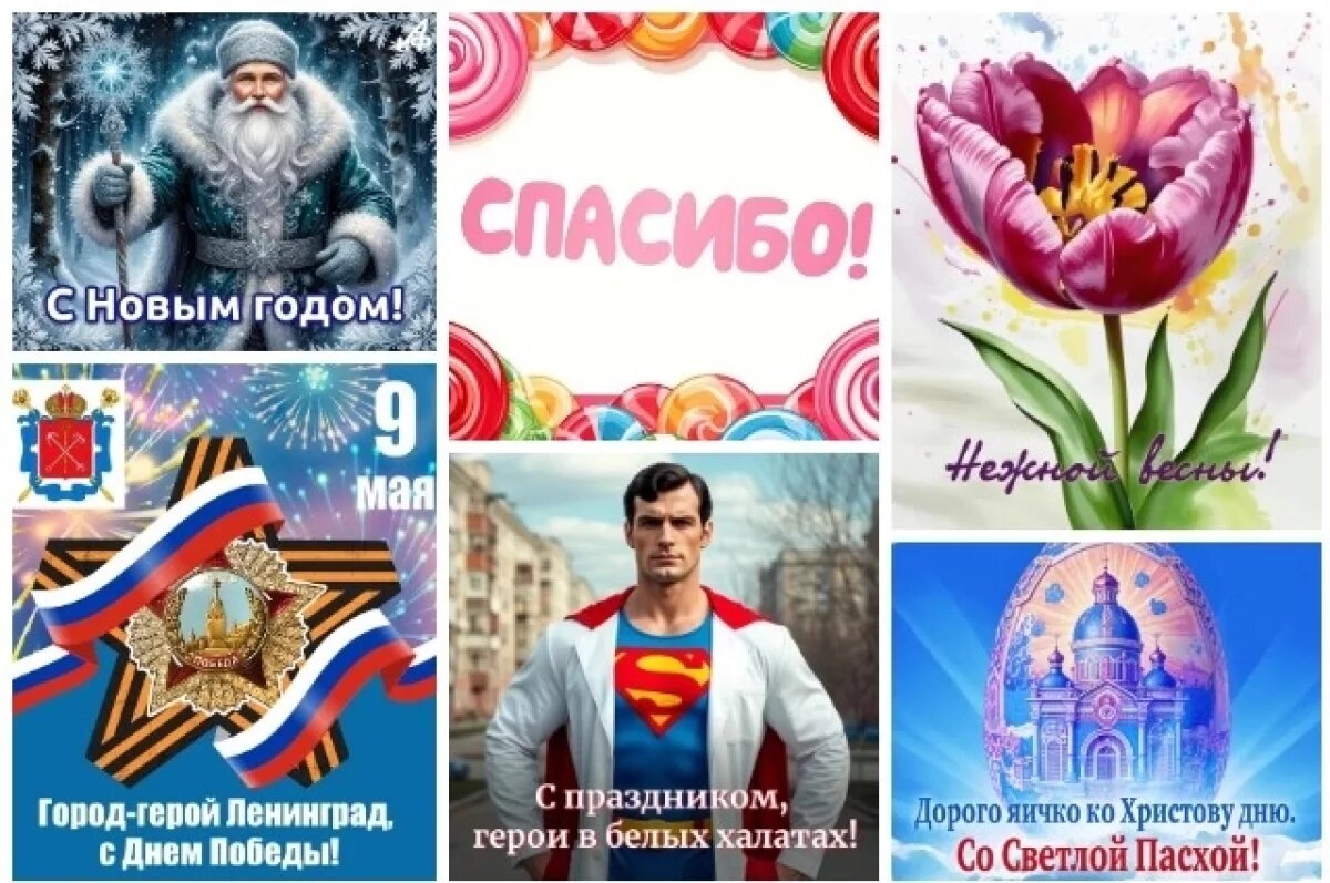    Открытка является знаком личного внимания.