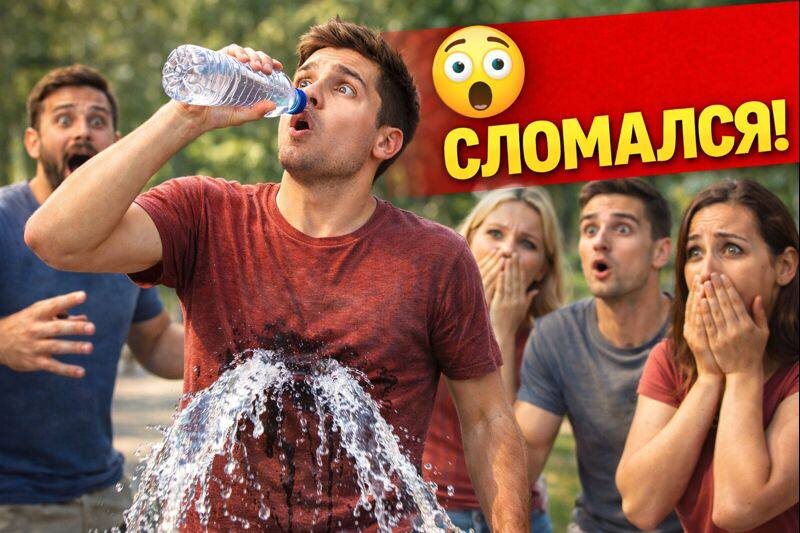 Розыгрыш удался на 100% 😂 Люди не поверили своим глазам