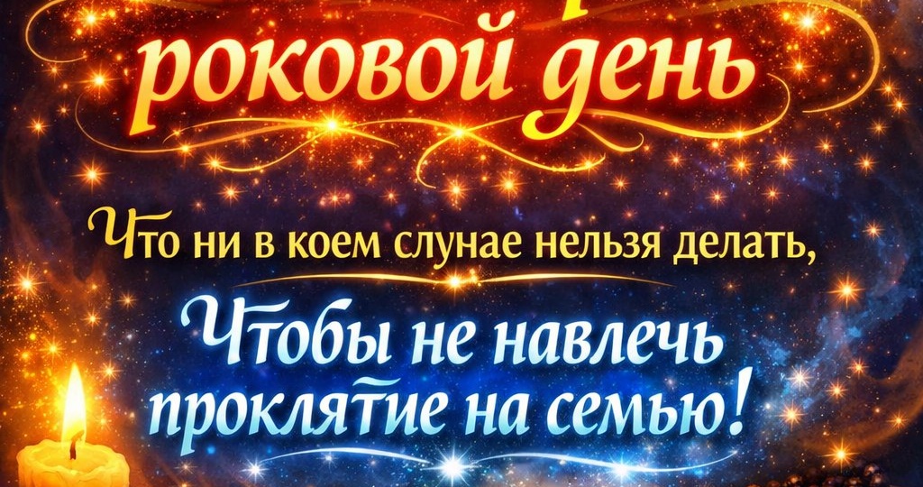 12 января – Роковой День: Что Ни в Коем Случае Нельзя Делать, Чтобы Не Проклясть Семью