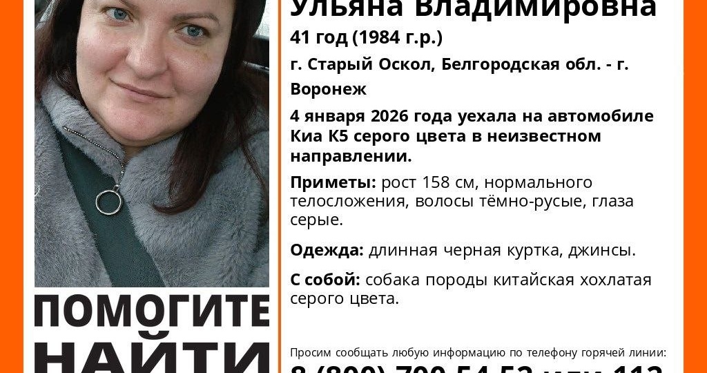 В Воронежской области начали поиски бесследно пропавшей женщины с собакой