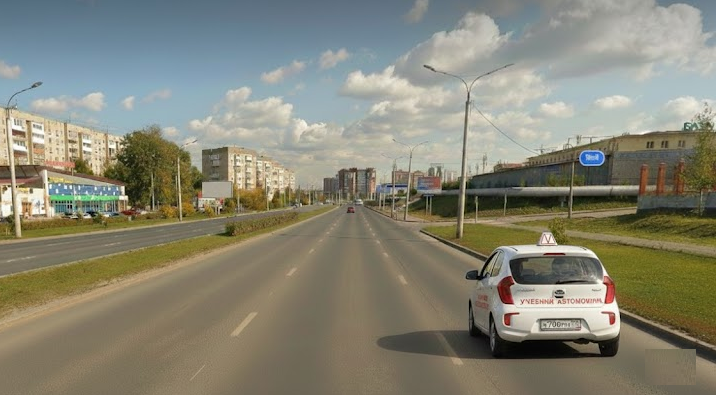 Учебный автомобиль Kia picanto в городе