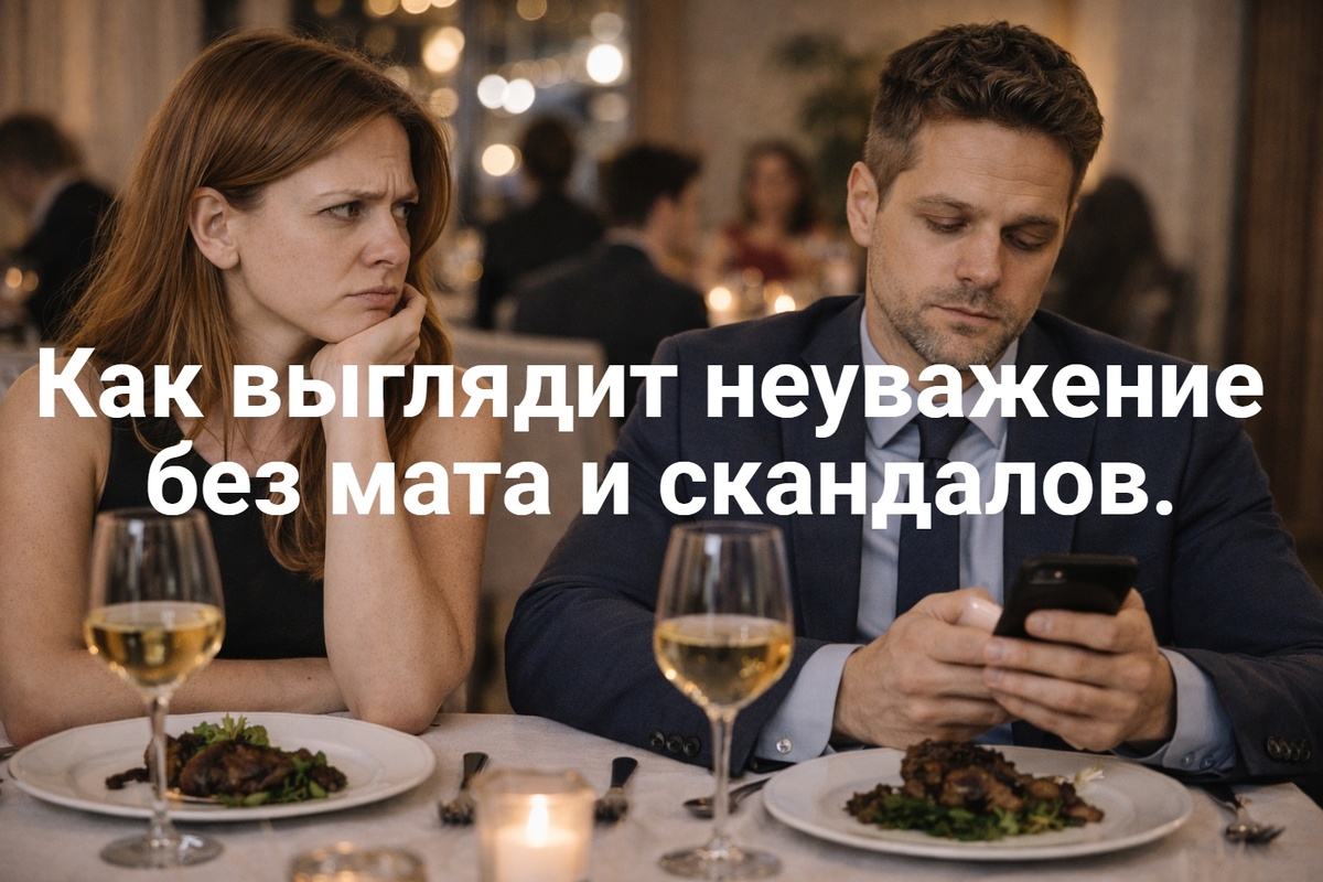 Как выглядит неуважение без мата и скандалов. Психолог Мария Ольшанская