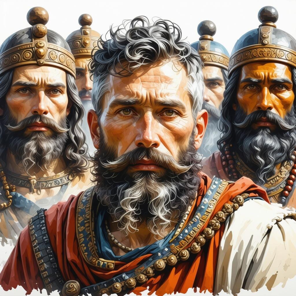 Изображение людей Шумер