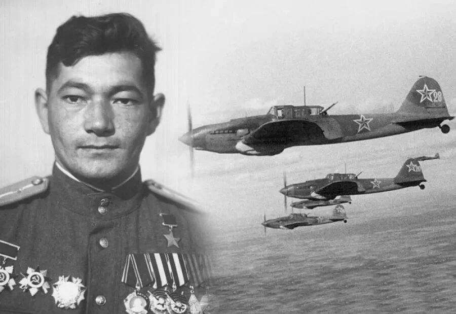 Дважды Герой Советского Союза - Талгат Бегельдинов