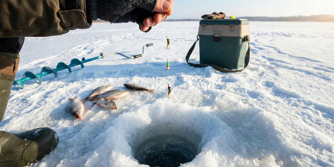 Гирлянда: 5 мормышек, которые вычистят лунку за 10 минут