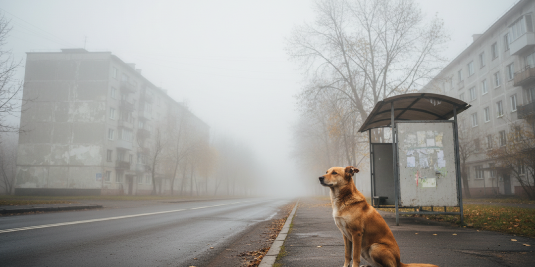 Пёс, который ждал на остановке