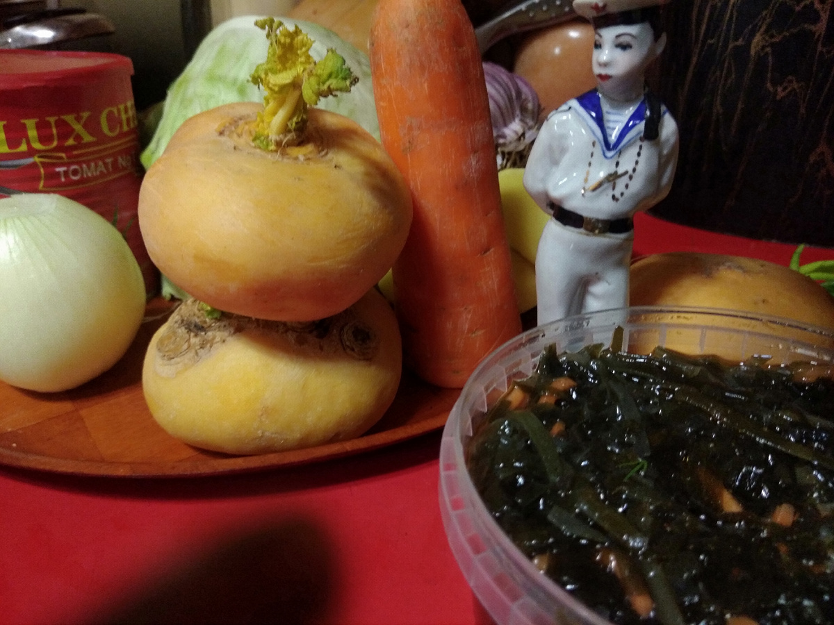 Все готово для кулинарного творения. Фото автора канала Гармоника на кухне