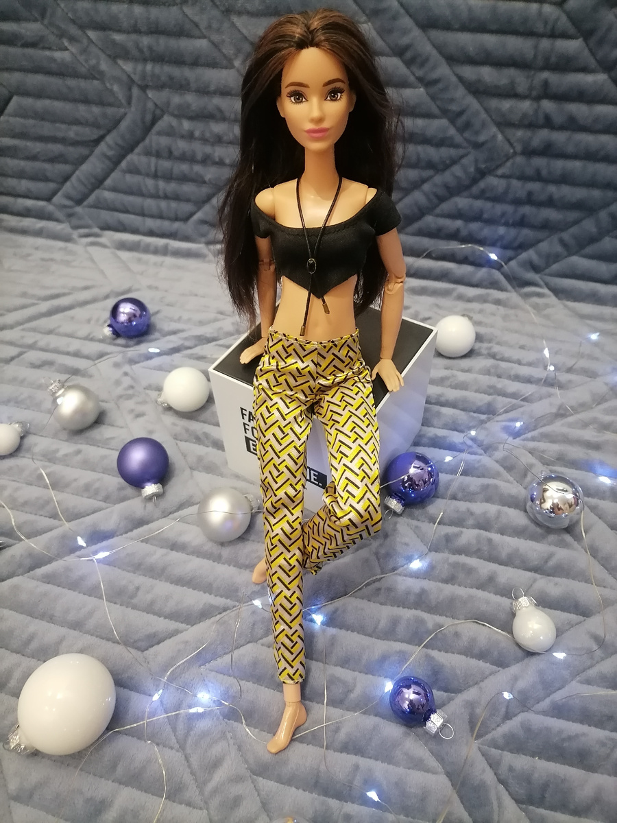 Франческа. Barbie fashionistas #188 на теле воллейболистки. 