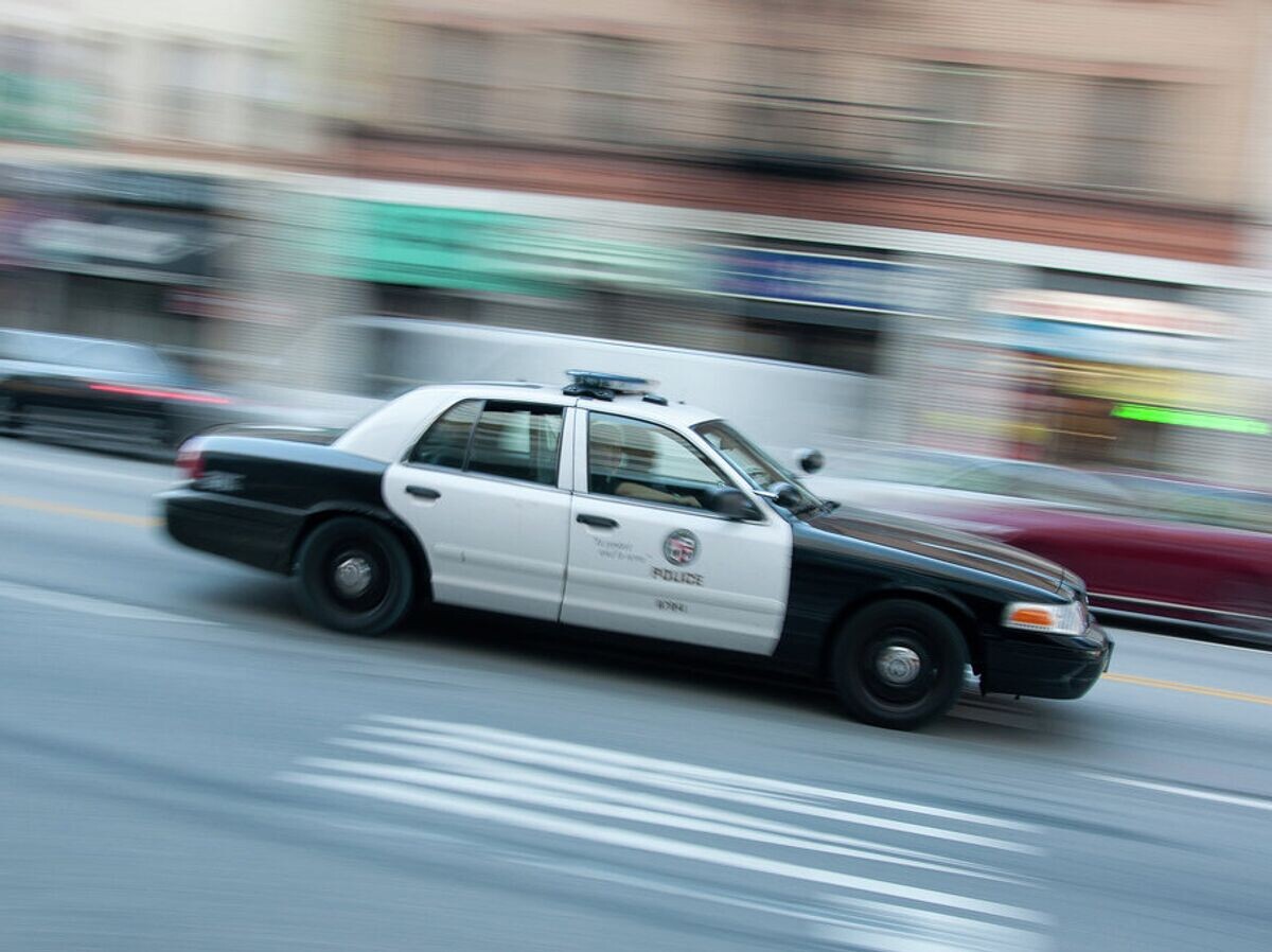    Машина полиции на улице в Лос-Анджелесе, США | © Flickr / John Liu