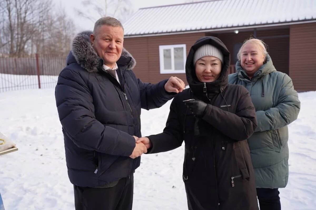    В посёлке Хабаровского края построили новые дома для семей педагогов