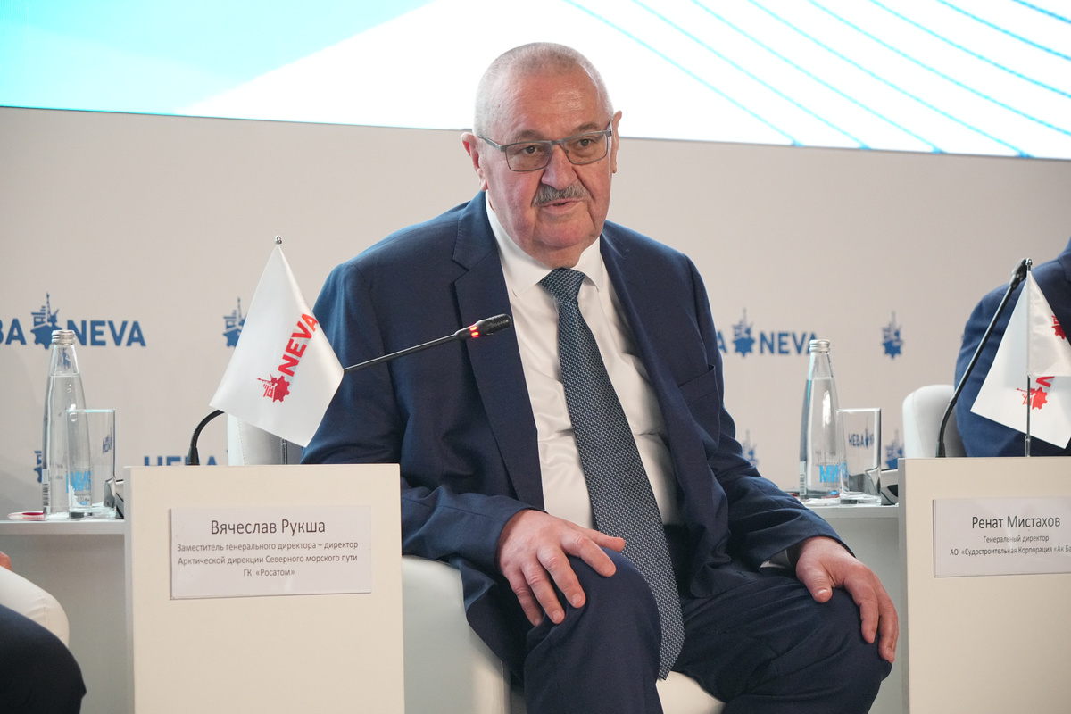 Вячеслав Рукша, заместитель генерального директора — директор Арктической дирекции госкорпорации по атомной энергии "Росатом" / Фото: "НЕВА-Интернэшнл"  📷
