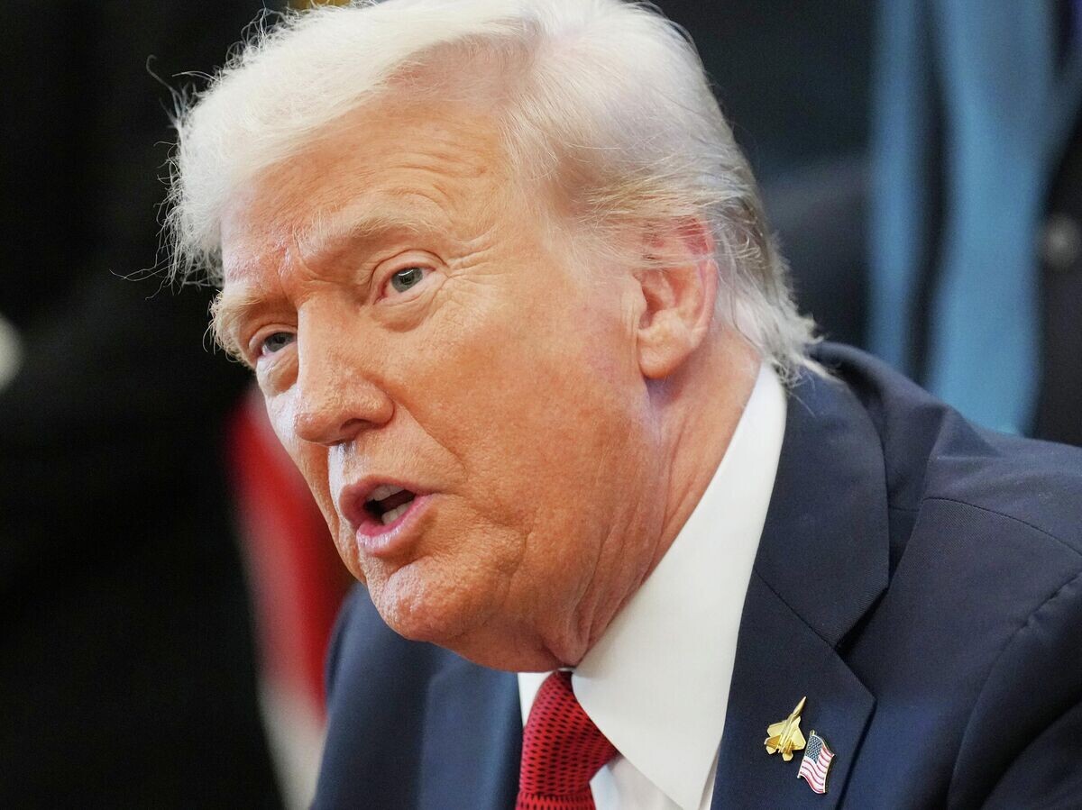    Президент США Дональд Трамп во время выступления в Белом доме | © AP Photo / Jacquelyn Martin