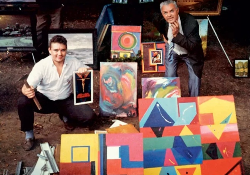 Георгий Епифанцев и его старший сын