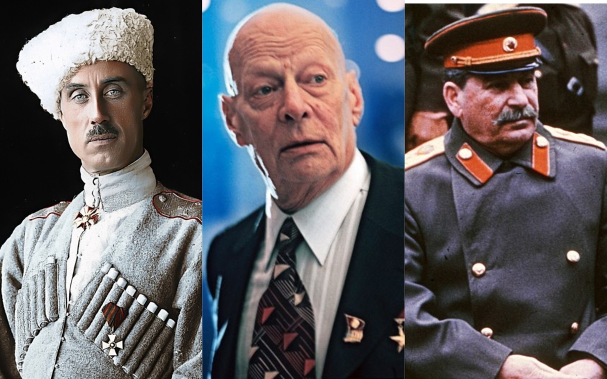 Воевал в составе белой армии П. Н. Врангеля, от И. В. Сталина получал премии. На самом деле таких людей (бывших белых в той или иной мере — ставших лауреатами Сталинских премий) было несколько. Но сегодня — про А. П. Александрова, он в центре. 