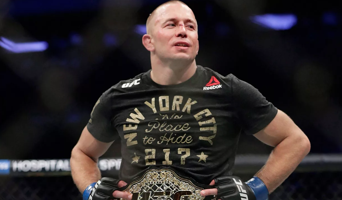 Жорж Сен-Пьер  - канадский боец ММА, бывший трёхкратный чемпион UFC. 