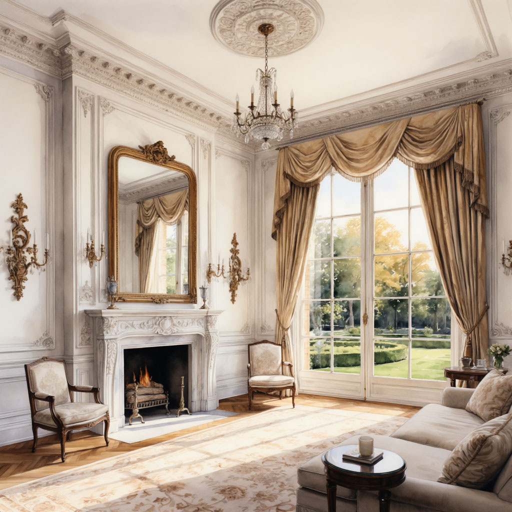 Авторский ремонт в стиле Современная классика