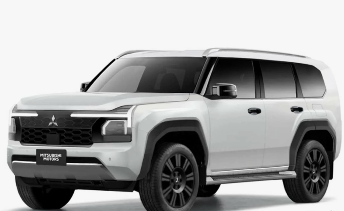 Тизер нового Mitsubishi Pajero.