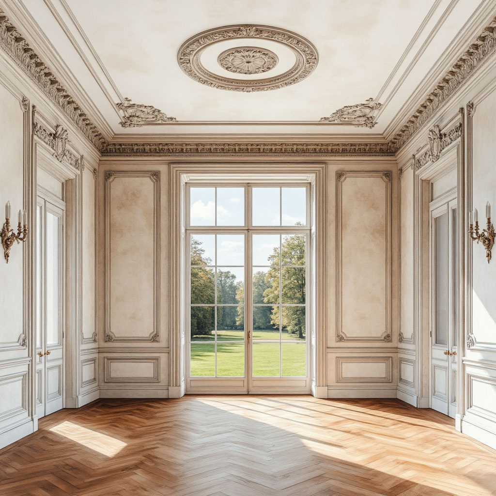 Авторский ремонт в стиле Неоклассика