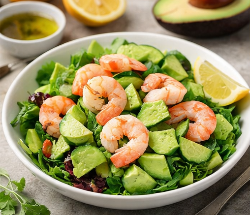     Легкий и полезный салат. Фото: ChatGPT.