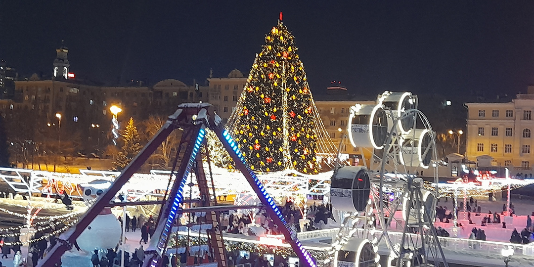 Новогодний Екатеринбург