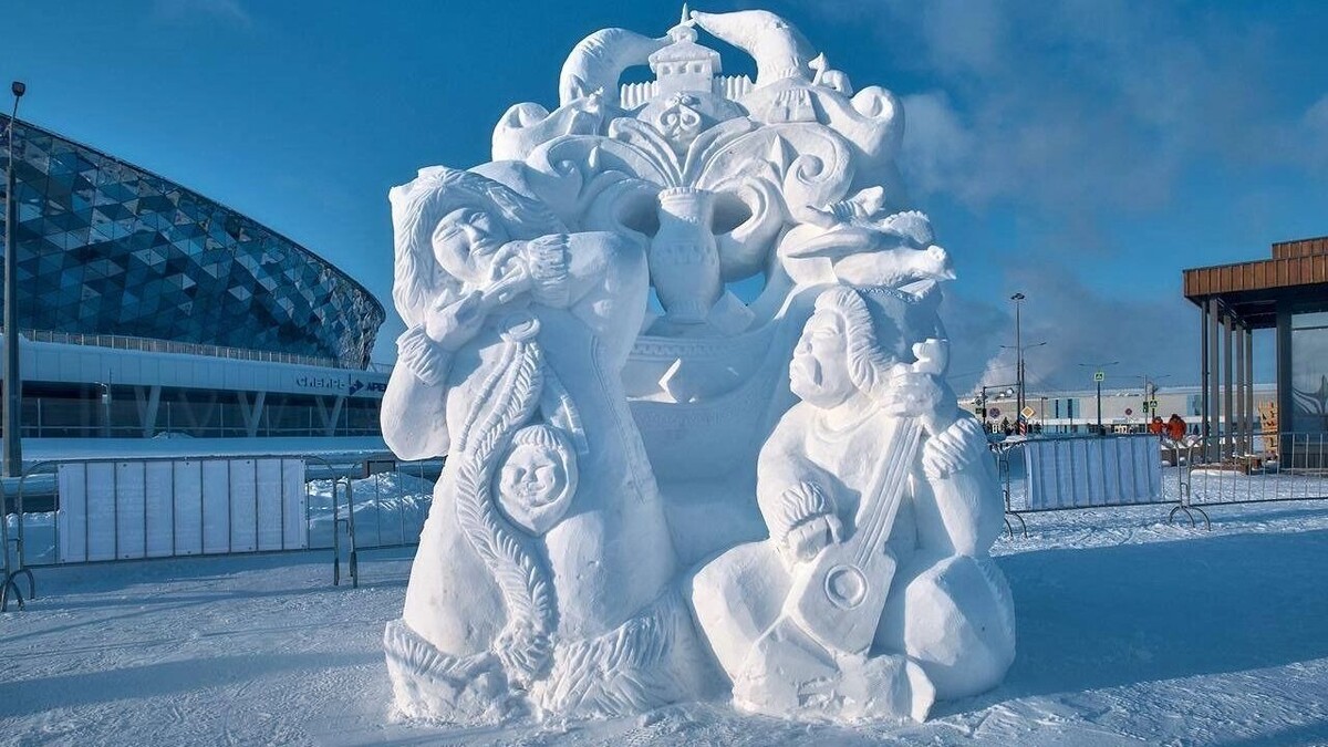    Скульптура выполнена очень филигранно   @welcomenovosibirsk