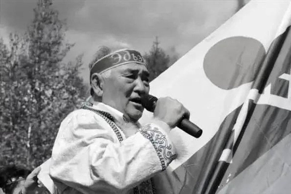    В Якутии умер старейшина эвенков Иван Атласов. Фото: минэкологии Якутии