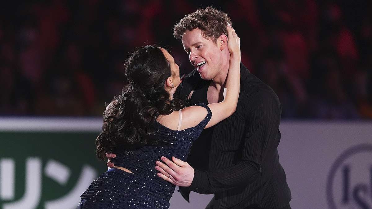    Мэдисон Чок и Эван Бейтс. Фото: GLOBAL LOOK PRESS