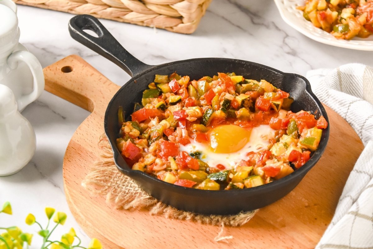 Писто с яйцом 