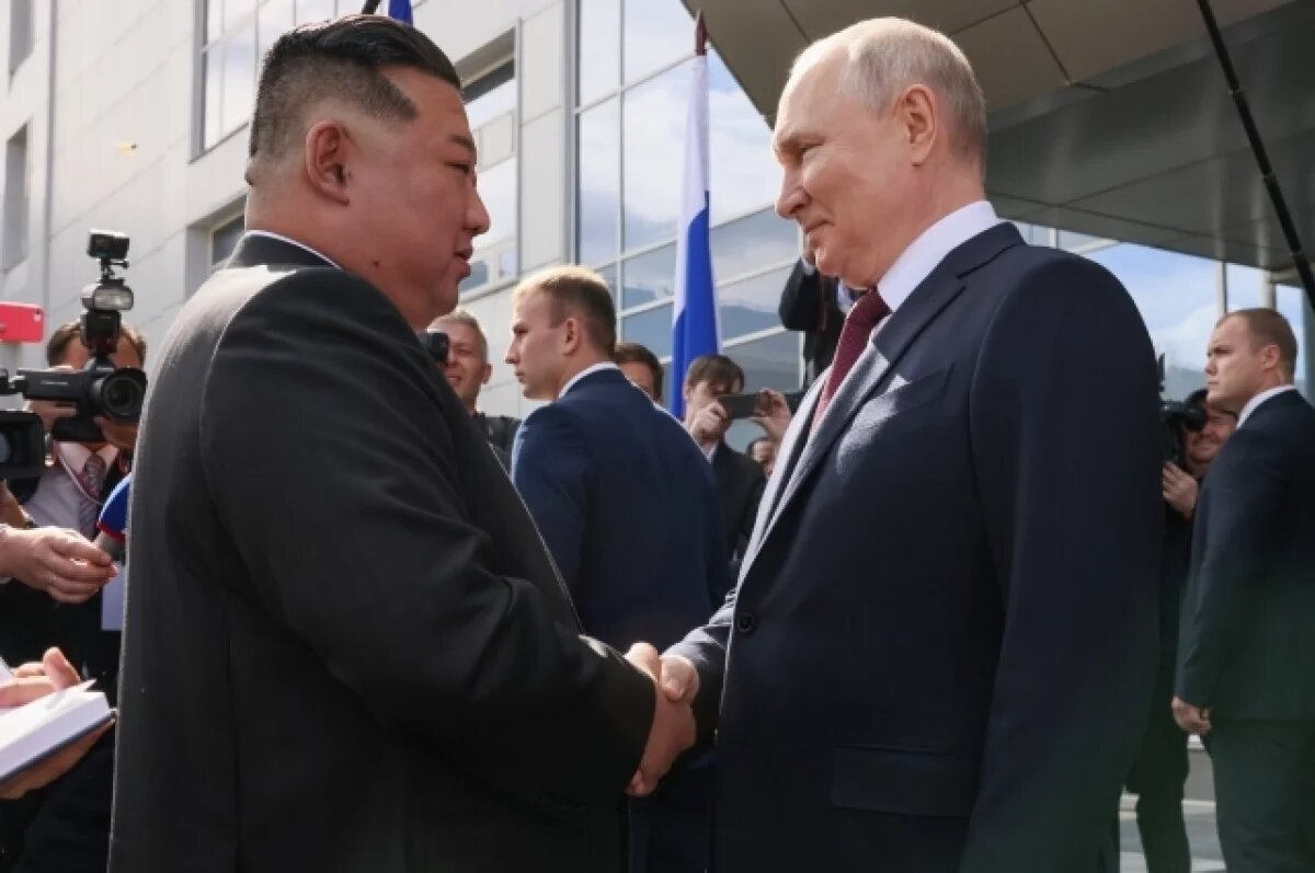    Ким Чен Ын в письме Путину заявил, что гордится дружбой с ним