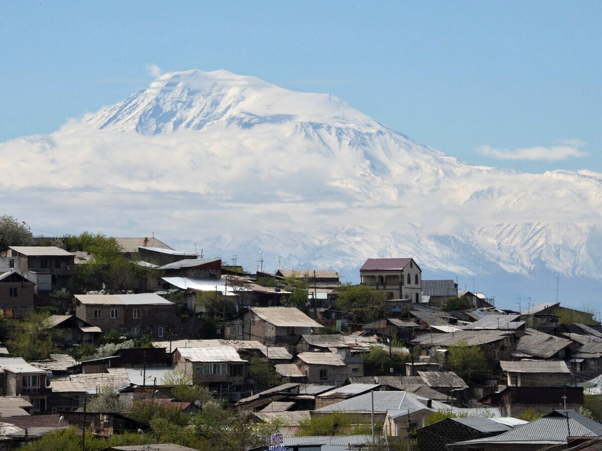    Гора Арарат со стороны Армении | © РИА Новости / Александр Мельников