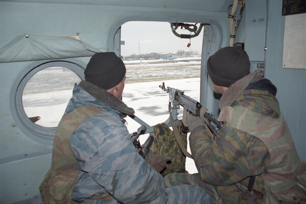    Расположение федеральных войск РФ, 1996 год / Юрий Тутов/РИА Новости