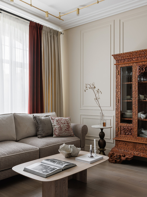 Фрагмент интерьера.Автор проекта: Арина Волкова.