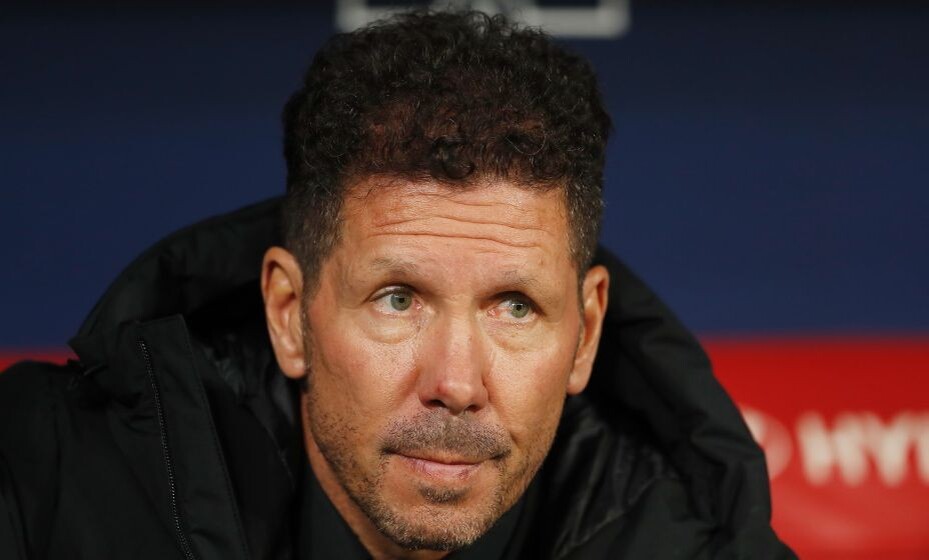    Диего Симеоне на тренерской скамье «Атлетико». Фото: Global Look Press