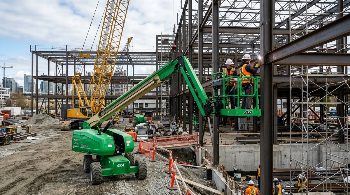  Телескопический подъёмник и его выбор Atlanta-gk