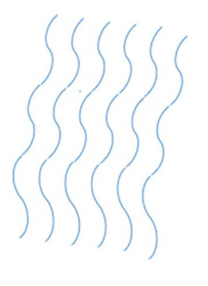 Легкий ветерок в направлении слева направо со скоростью 2–4 км/ч слегка отклонит мираж вправо.