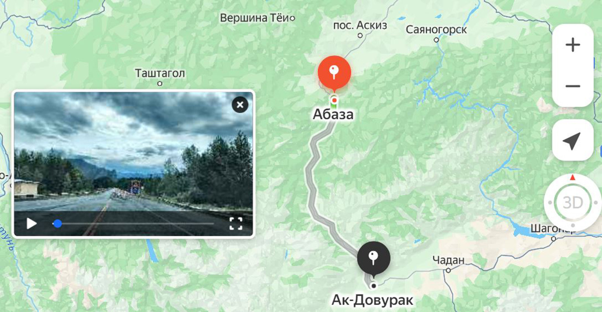 Путешественникам следует учесть, что покрытие дороги неидеально и на протяжении всего пути отсутствует мобильная связь. Источник: yandex.ru/maps