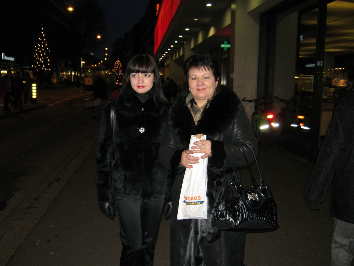Новый 2010 год мы с дочкой встретили в Базеле