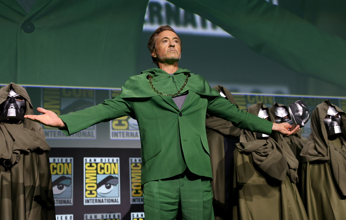    Роберт Дауни — младший исполнит роль Доктора Дума в фильме "Мстители: Судный день"  Jesse Grant/Getty Images for Disney