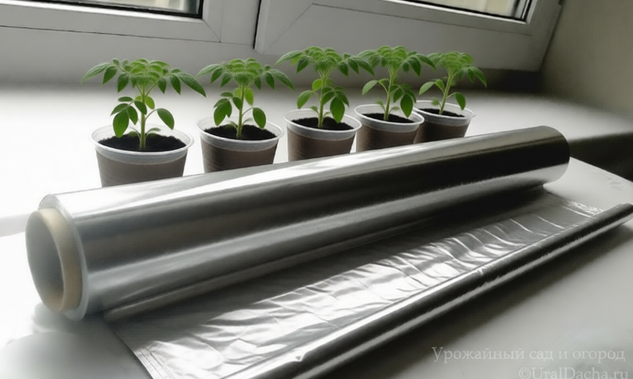 Секрет «жирной» рассады прост! Как пищевая фольга помогает при выращивании рассады