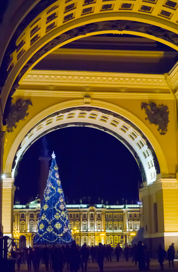 Новый год, Санкт-Петербург
Фотография: Константин Куликов / фотобанк «Лори»