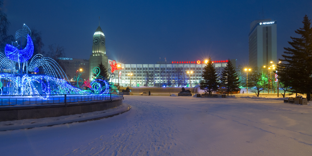 Новый год, Красноярск
Фотография: Антонина Шичкина / фотобанк «Лори»