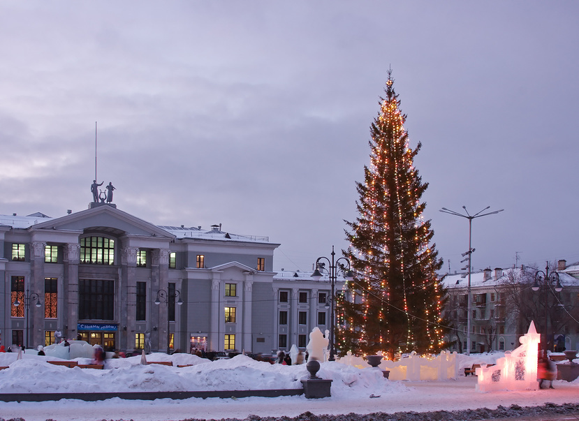 Новый год, Пермь
Фотография: Галина Онищенко / фотобанк «Лори»