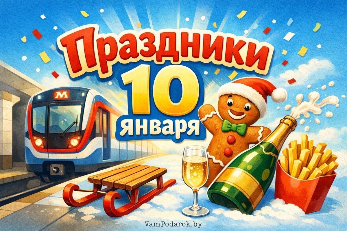 Праздники 10 января 2026 года