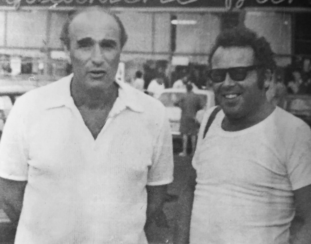 На фото Галины Аграновской: Анатолий Аграновский и Лев Сидоровский, Бухарест, 1972