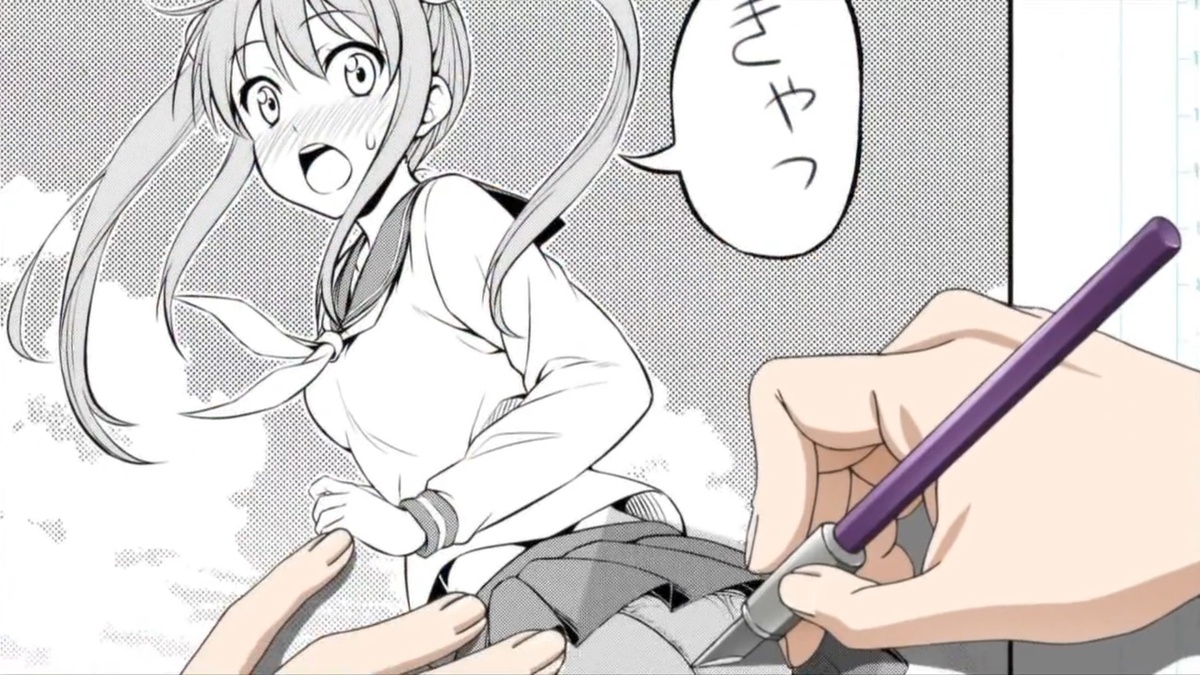 Нанося линии, он всё терзал себя мыслями о тех ощущениях, что должен испытывать его персонаж. А как выразить его эмоции, если он сам ничего не знал об этом?