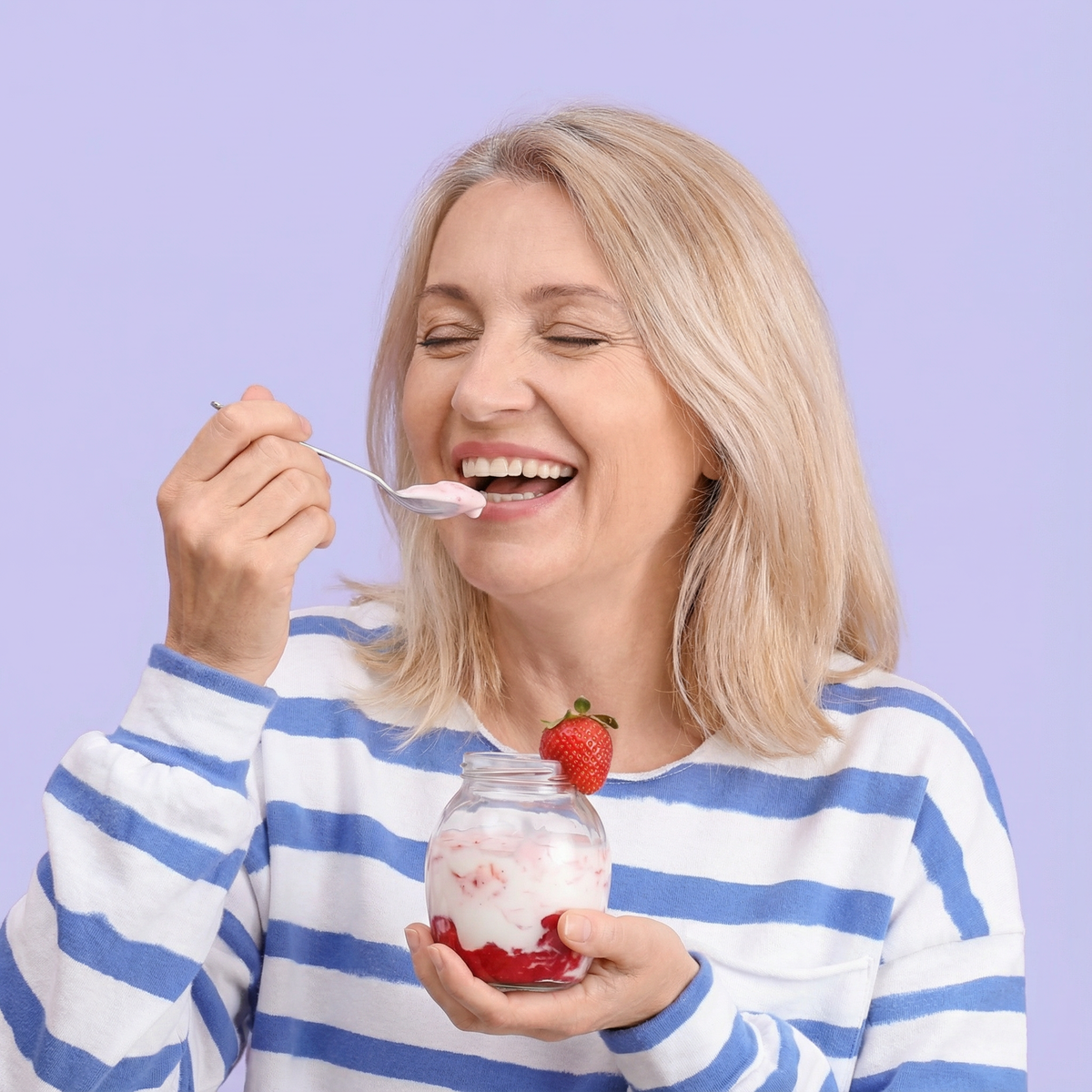 Греческий йогурт вкусный и полезный перекус