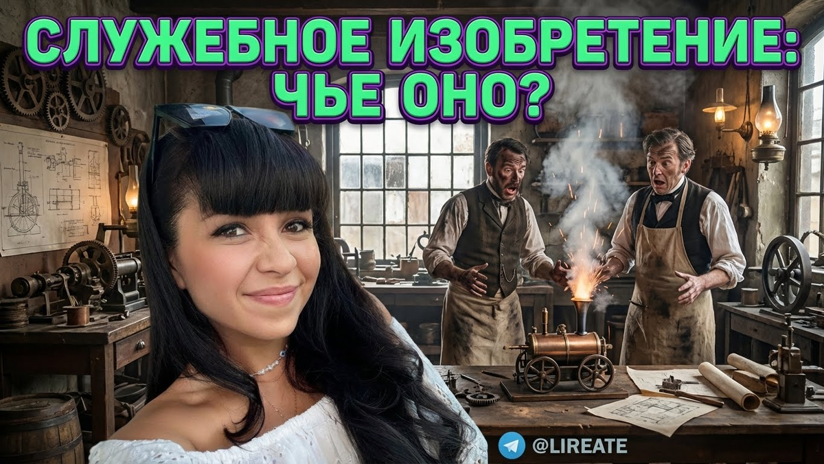    Служебное изобретение и право работодателя Лирейт