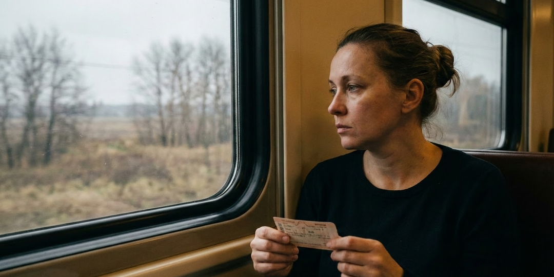 Попутчик купил ей билет на год вперёд. С обещанием встретить