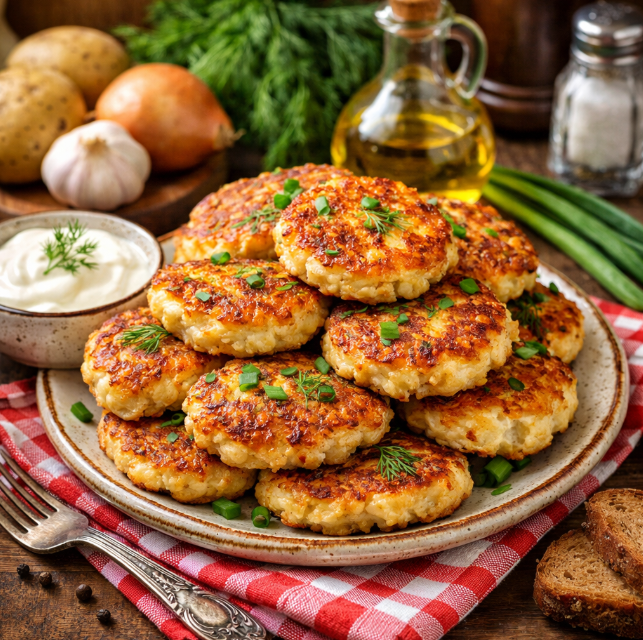 Оладьи из куриного фарша и картошки рецепты от Дарики