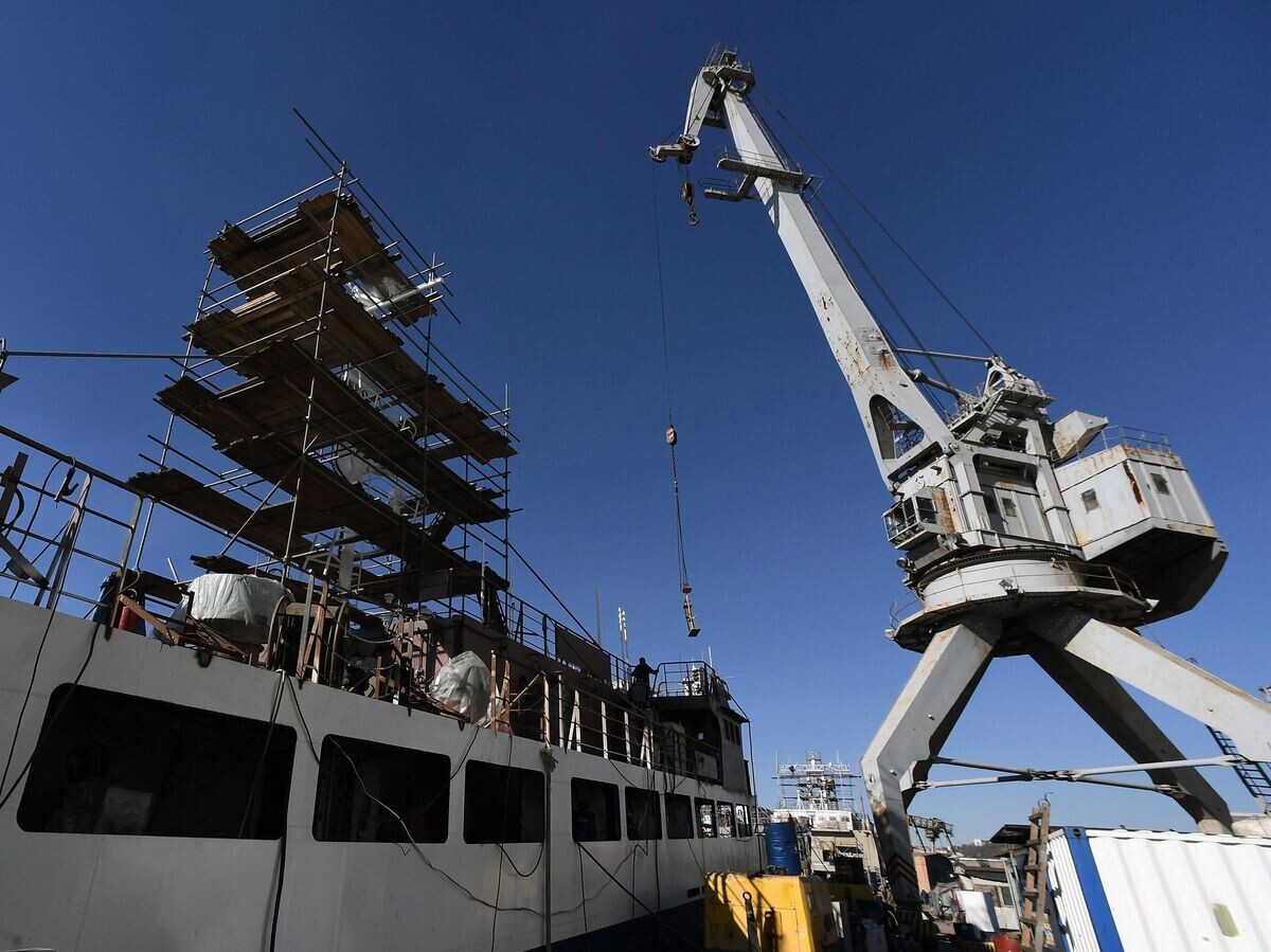    На судостроительном предприятии АО "Восточная верфь" во Владивостоке | © РИА Новости / Виталий Аньков